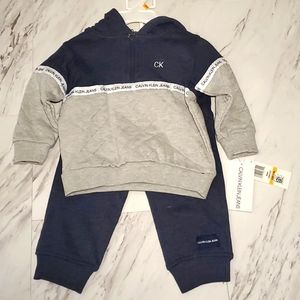 New! Calvin Klein 2 piece Jogging Suit